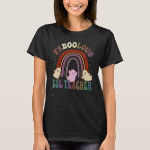 Camiseta Fabólico Vestido De PROFESOR ESL Este Es Mi Asusta