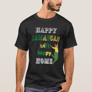 Camiseta Fabolous Jamaican feliz idea del hogar bandera jam