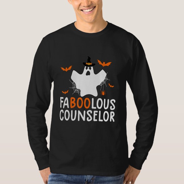 Camiseta Fabooloso consejero Halloween Gracioso disfraz fan (Anverso)