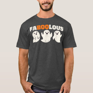 Camiseta Faboolosos Fantasmas Funny Scary Spooky Fabulous H