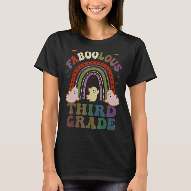 Camiseta FaBOOlous 3.ᵉʳ GRADE PROFESOR (Anverso)