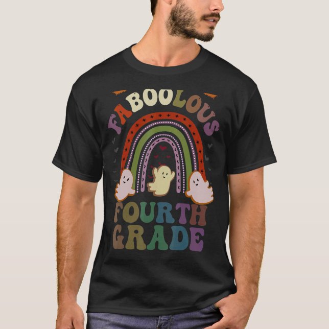 Camiseta FaBOOlous 4GRADE CÓDIGO PROFESOR Este Es Mi Spo (Anverso)
