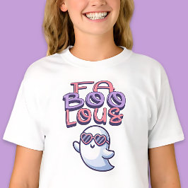 Camiseta FaBOOlous Halloween Ghost