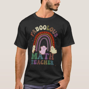 Camiseta FaBOOlous MATH PROFESOR Este Es Mi Espeluznante