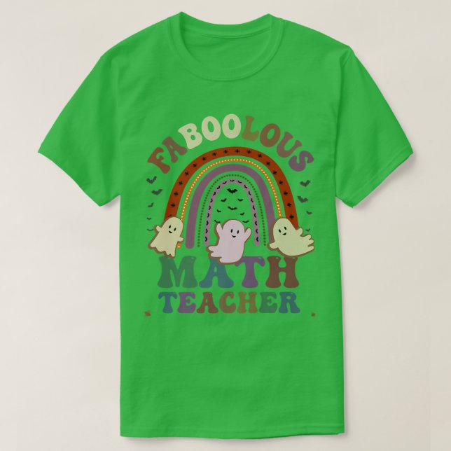Camiseta FaBOOlous MATH PROFESOR Este Es Mi Espeluznante (Diseño del anverso)