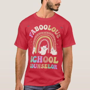 Camiseta FaBOOlous SCHOOL COUNSELOR Costume This Is My Spoo