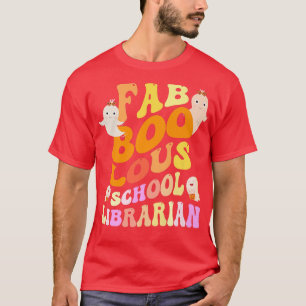 Camiseta Faboolous SCHOOL LIBRARIAN Costume This Is My Spoo