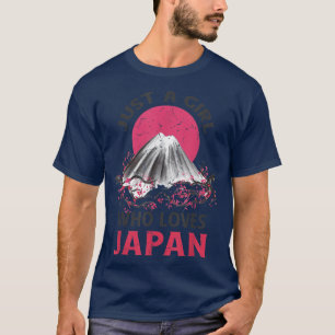 Camiseta Fábrica Anime Merch: un Chica que ama a Japón