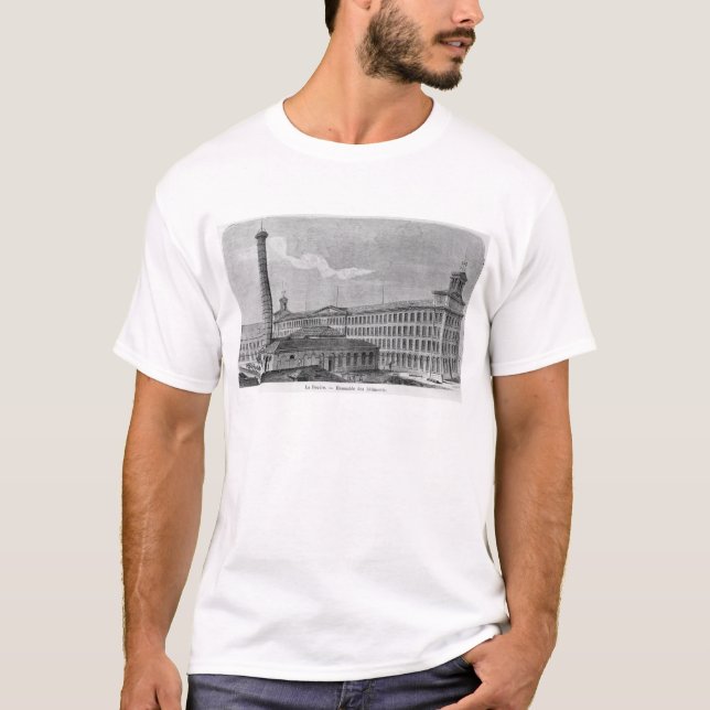 Camiseta Fábrica de algodón de Foudre del La (Anverso)