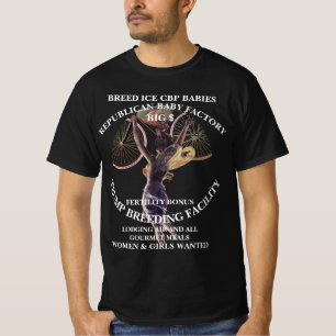 Camiseta Fábrica de bebés alemanes criadores de bebés repub