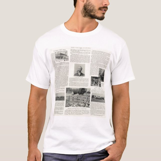 Camiseta Fábrica de la incubadora de Petaluma, California (Anverso)