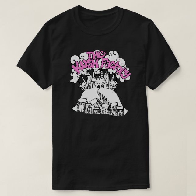Camiseta Fábrica THe Kush (Diseño del anverso)