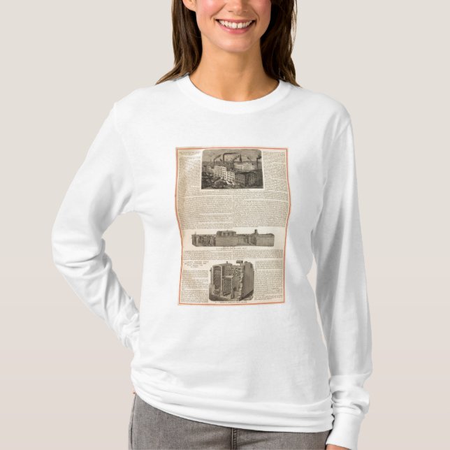 Camiseta Fabricación, almacenes (Anverso)