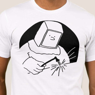 Camiseta Fabricación de acero Fabricador Soldador Herrero