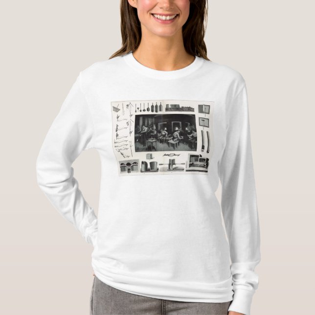 Camiseta Fabricación de cristal (Anverso)