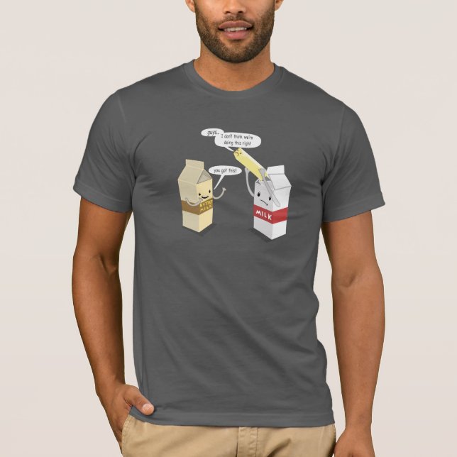 Camiseta Fabricación de la leche de mantequilla (Anverso)