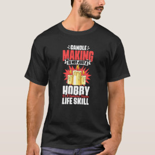 Camiseta Fabricación de velas habilidad distintiva para mec