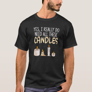 Camiseta Fabricación de velas para hacer velas