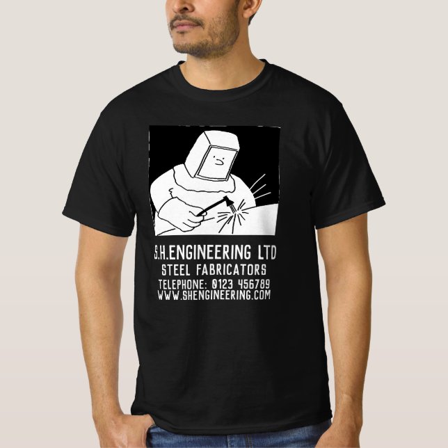 Camiseta Fabricación o Fabricante de acero (Anverso)