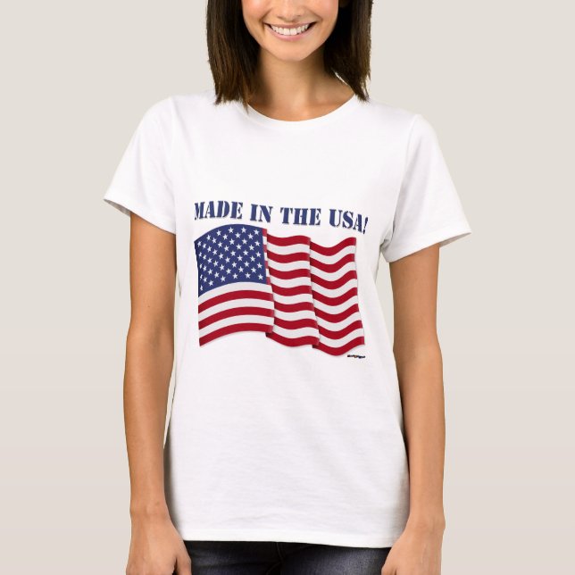 CAMISETA FABRICADA EN EE. UU! (Anverso)