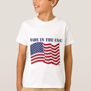 CAMISETA FABRICADA EN EE. UU!