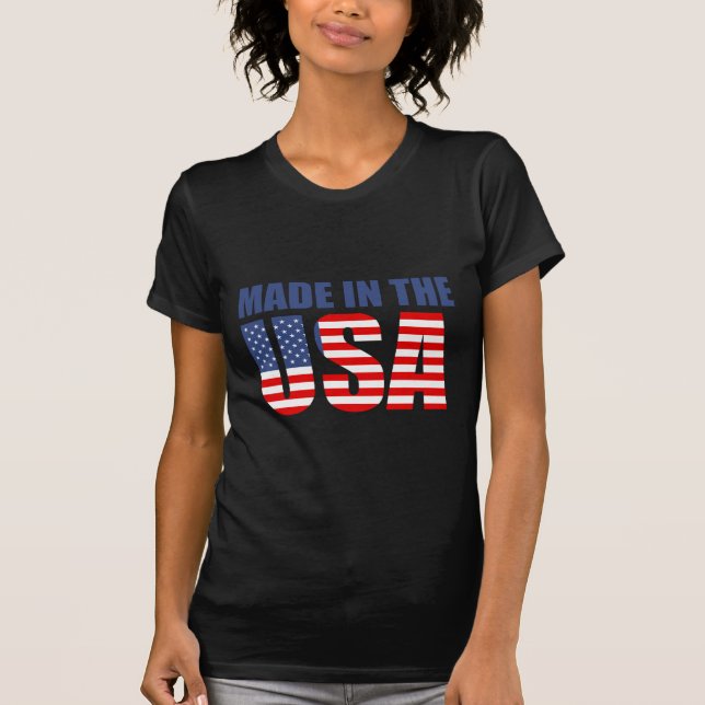 Camiseta fabricada en ee. uu. (Anverso)