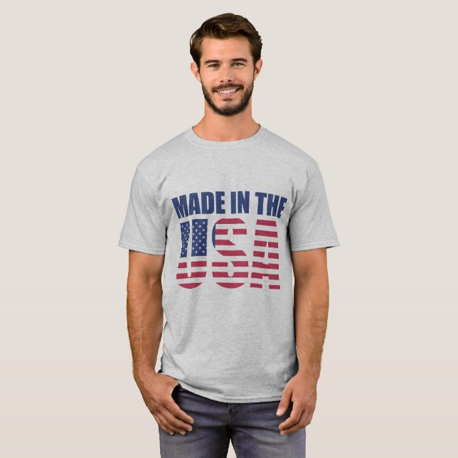 Camiseta Fabricada en EE. UU. (Anverso completo)