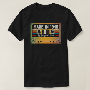 Camiseta Fabricado en 1946 con todas las piezas originales
