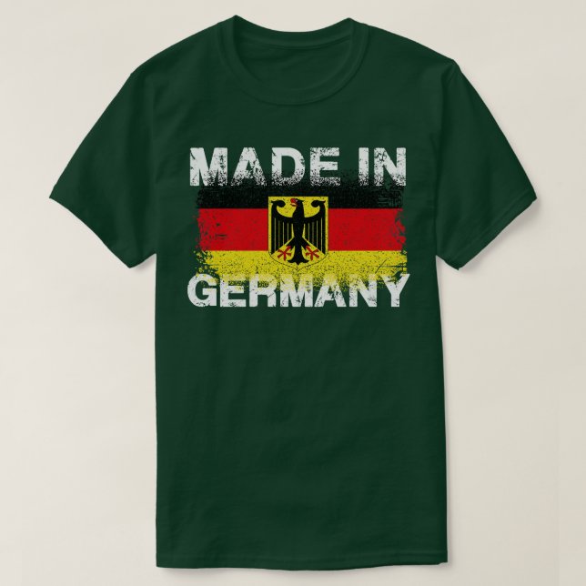 Camiseta Fabricado en Alemania (Diseño del anverso)