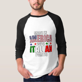Camiseta Fabricado en Estados Unidos con piezas italianas