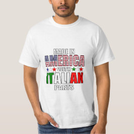 Camiseta Fabricado en Estados Unidos con piezas italianas