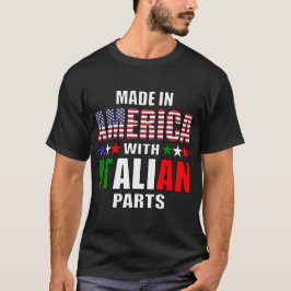 Camiseta Fabricado en Estados Unidos con piezas italianas