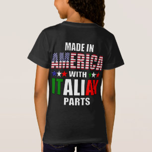 Camiseta Fabricado en Estados Unidos con piezas italianas