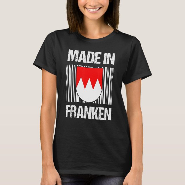 Camiseta Fabricado En Franconia Fränksch (Anverso)