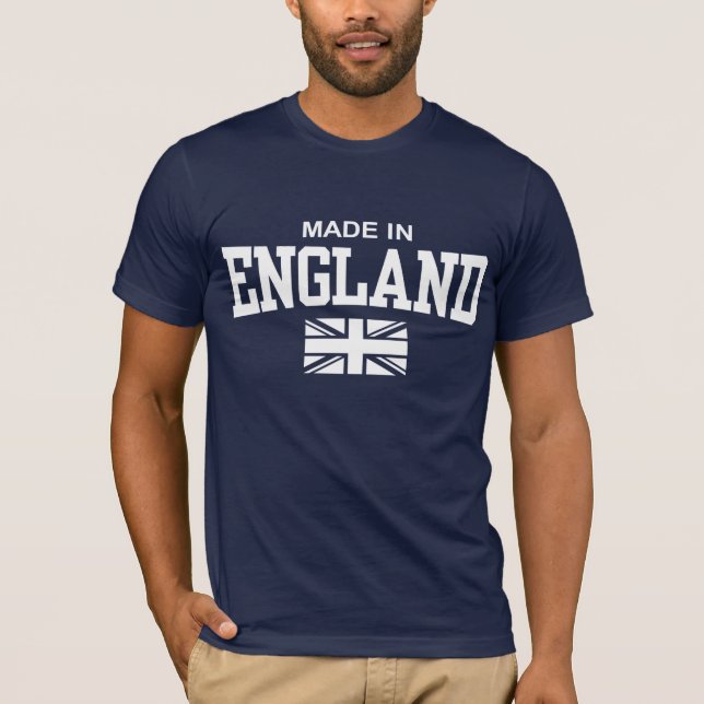 Camiseta Fabricado en Inglaterra (Anverso)