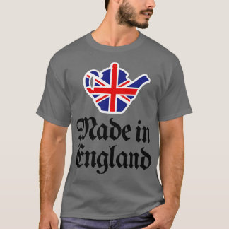 Camiseta Fabricado en Inglaterra Bandera de la Unión britán