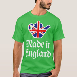 Camiseta Fabricado en Inglaterra tetera Gran Bretaña