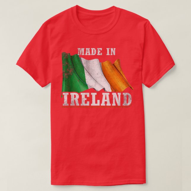 Camiseta Fabricado en Irlanda (Diseño del anverso)