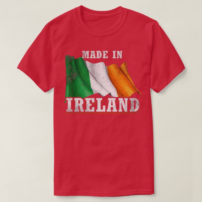 Camiseta Fabricado en Irlanda (Diseño del anverso)