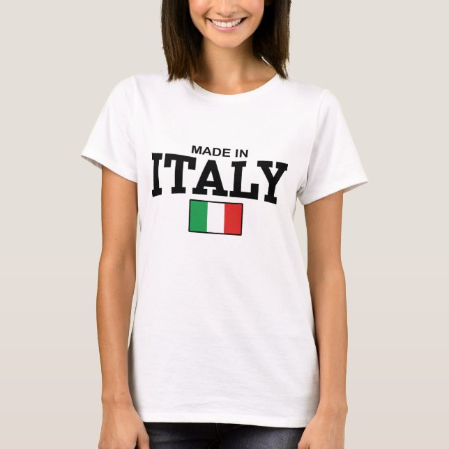Camiseta Fabricado en Italia (Anverso)