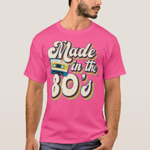 Camiseta Fabricado en la década de los 80, con cinta retro