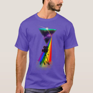 Camiseta Fabricante de películas retro prismáticas vintage