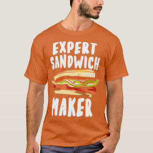Camiseta Fabricante de sandwich de expertos