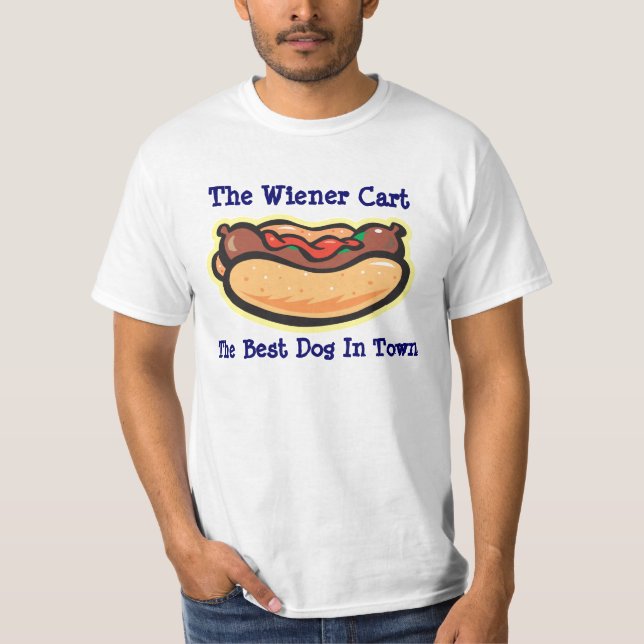Camiseta Fabricante del perrito caliente/de la salchicha - (Anverso)