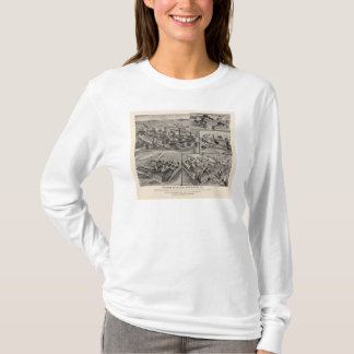 Camiseta Fábricas del peck, del arrumage y de Wilcox