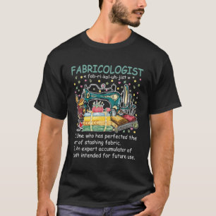 Camiseta Fabricólogo Definición Tejido de Tejido de Tejido