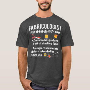 Camiseta Fabricólogo Funny Scoser Tejido Lover Premium