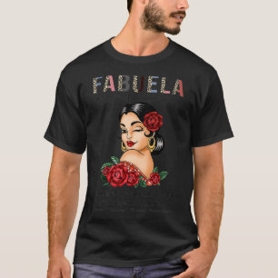Camiseta Fabuela Definición Funny Fabulous Abuela Español