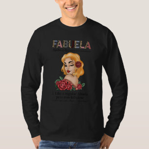 Camiseta Fabuela española Fabuela Definición Leopardo rojo