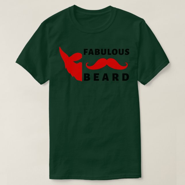 Camiseta fabulosa barba 31 1 (Diseño del anverso)